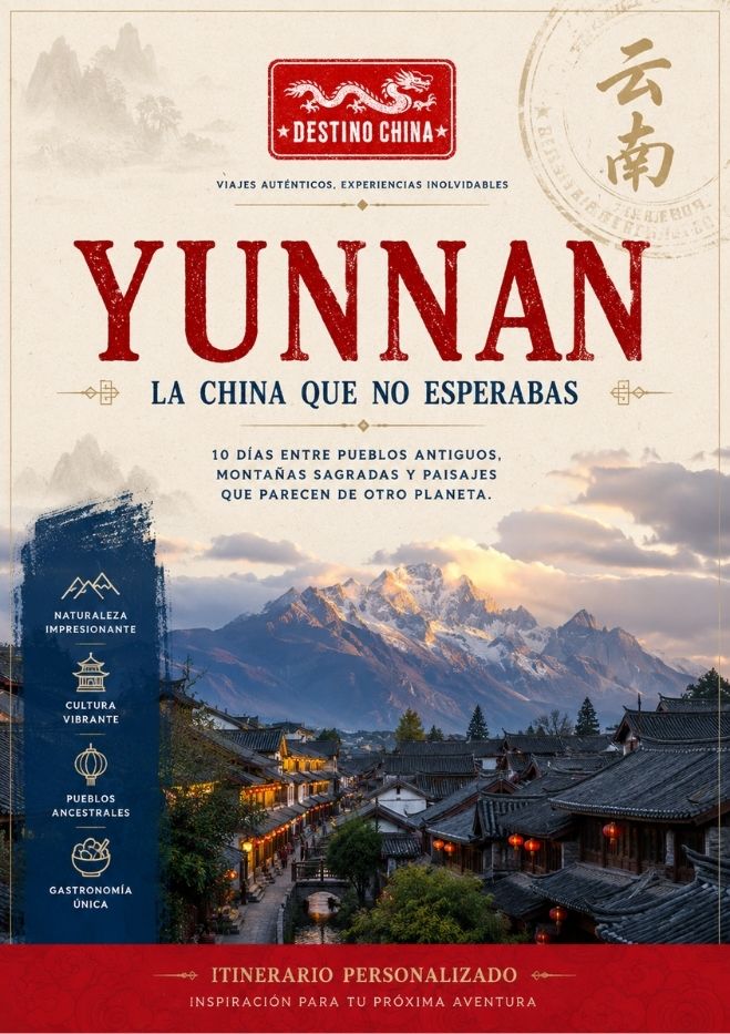 Intinerario yunanan, Destino China